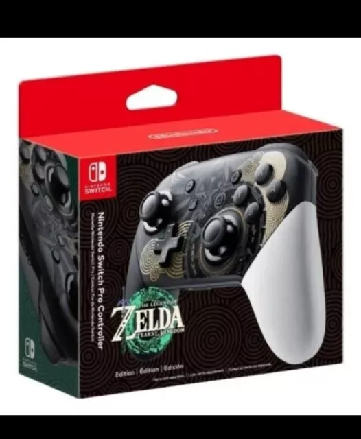 NINTENDO SWITCH PRO Controller The Legend of Zelda Tears of the Kingdom NEW EUR 119,00 PicClick IT