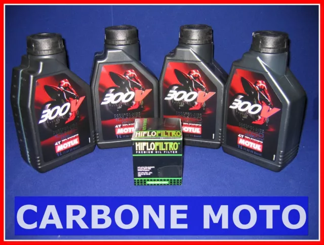 Kit Tagliando Honda Transalp 700 '08>'12 Olio Motul 300V 10W40 E Filtro