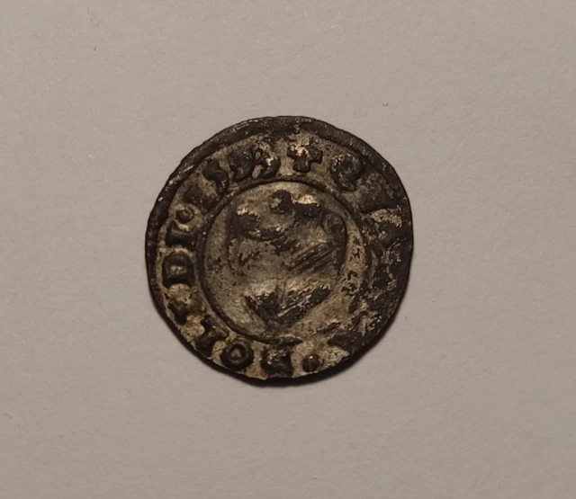 2 boutons ancien façon pièce de monnaie tête césar