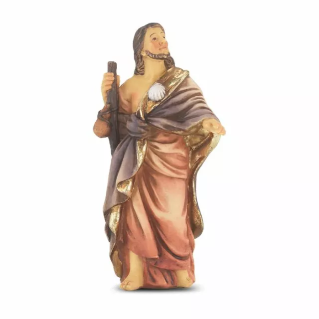 Saint St.James (Solid Kunstharz) Statue, 4 " Hoch 1735-455