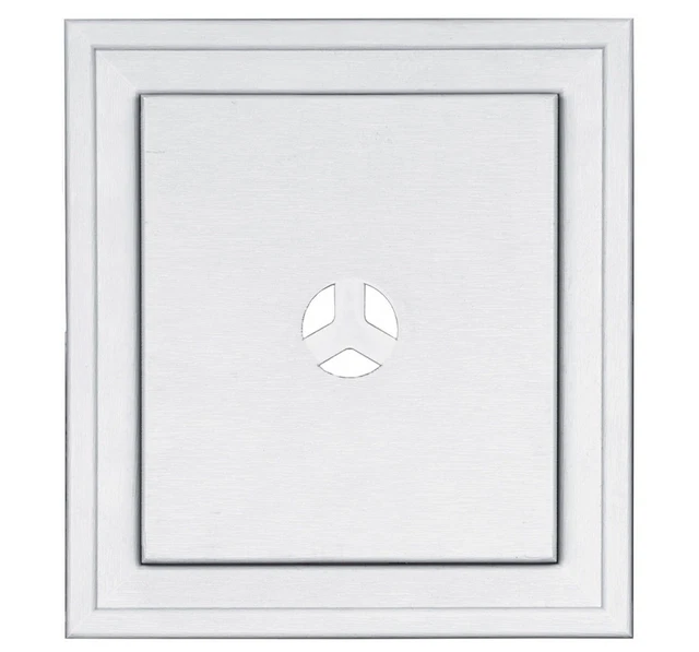 Accesorio de revestimiento de vinilo cuadrado Slim Line J-BLOCK blanco 001 montaje