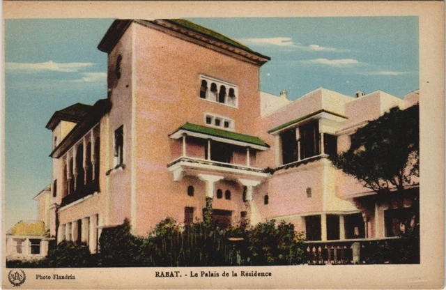 CPA AK MOROCCO RABAT Le Palais de la Residence Flandrin (38129)