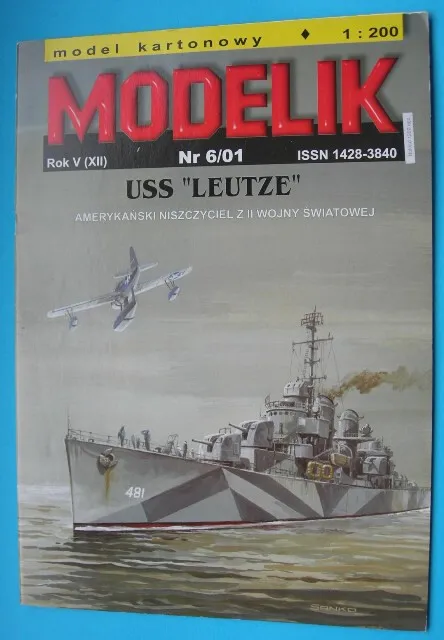 Modelik 6/2001 - Amerikanischer Zerstörer USS Leutze