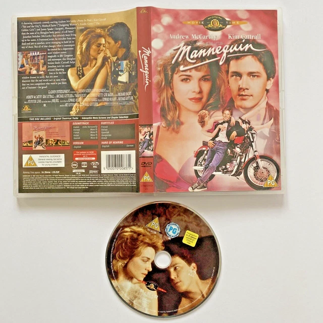 MANNEQUIN (1987) DVD Starring Kim Cattrall (Sex in the City