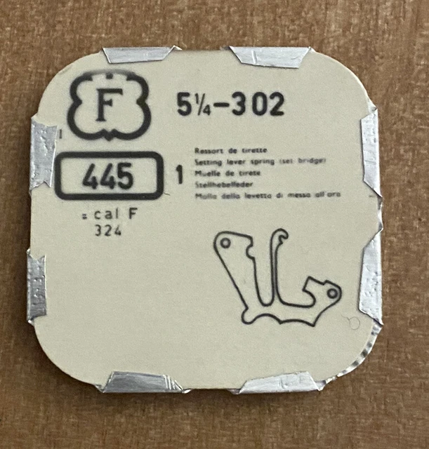 Pièce De Mouvement Felsa 4000/4010 - Raquette Pour Spiral Plat, Occasion Pour Horlogerie