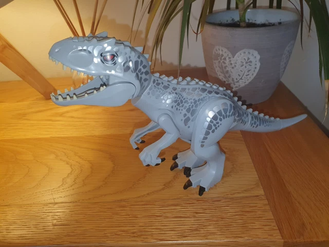 LEGO JURASSIC WORLD Indominus Rex Modellino Dinosauro Bianco Set 75919 ...