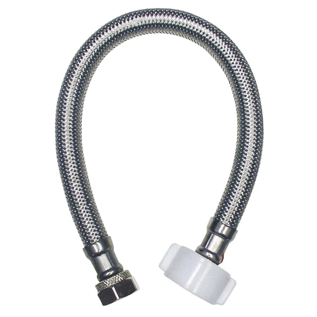 B&K 3/8 In. Flare x 7/8 In. BC x 12 In. L Toilet Connector Texas Flare 496-811