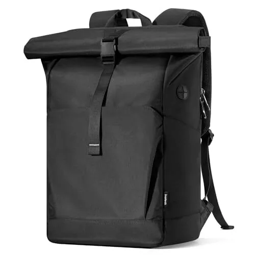 Inateck Zaino Porta PC 17 Pollici Zaino RollTop 25L-30L con Cerniera Zaino Do...