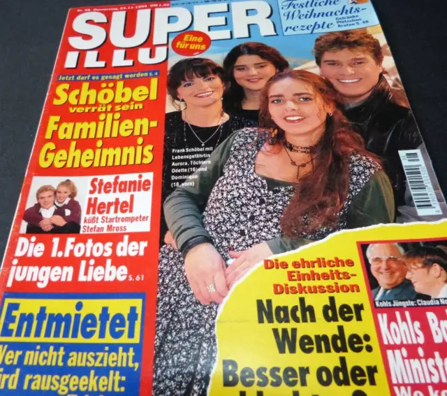 Super Illu Nr.48/1994 Stefanie Hertel/Peter Maffay/Schöbel/Hen. Maske/Erzgebirge