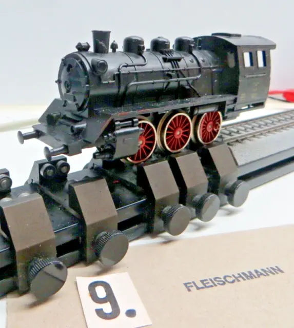 Fleischmann Dc H0 4125 Locomotive à Vapeur 25 Fonctionne Sans Tender Et Bielles