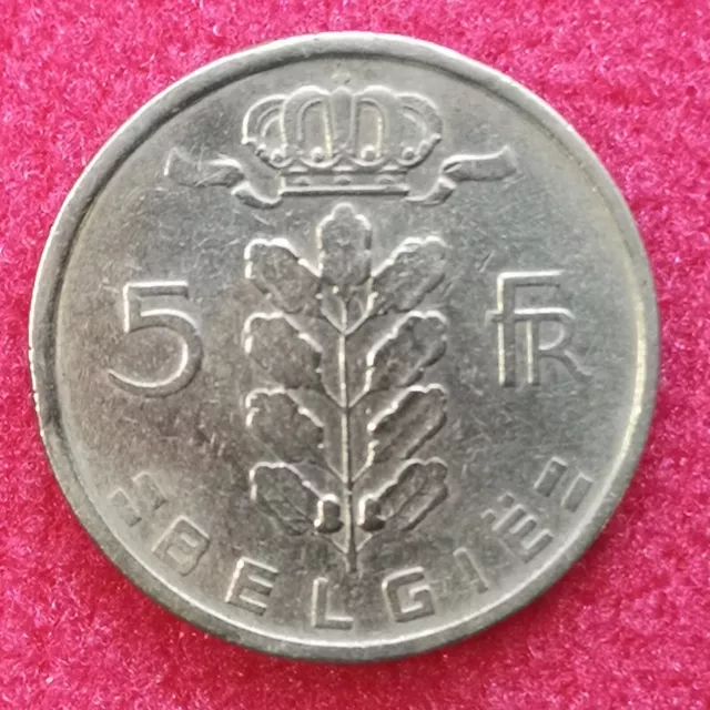 Monnaie Belgique - 1950 - 5 francs - type Cérès en néerlandais