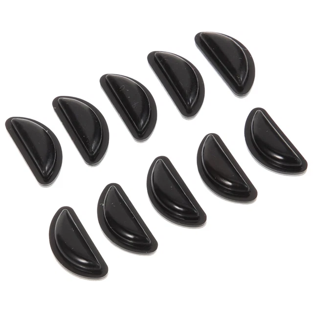 5 Pairs of Silicone Nose Pads DIY Eyeglass Nose Pads Anti-skid Nose Pads
