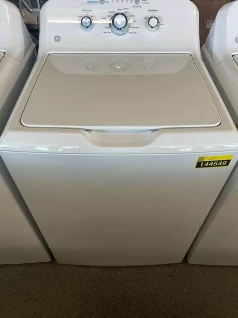 GE GTW335ASNWW 27" White 4.2 Cu. Ft. Top-Load Washer NOB #144549