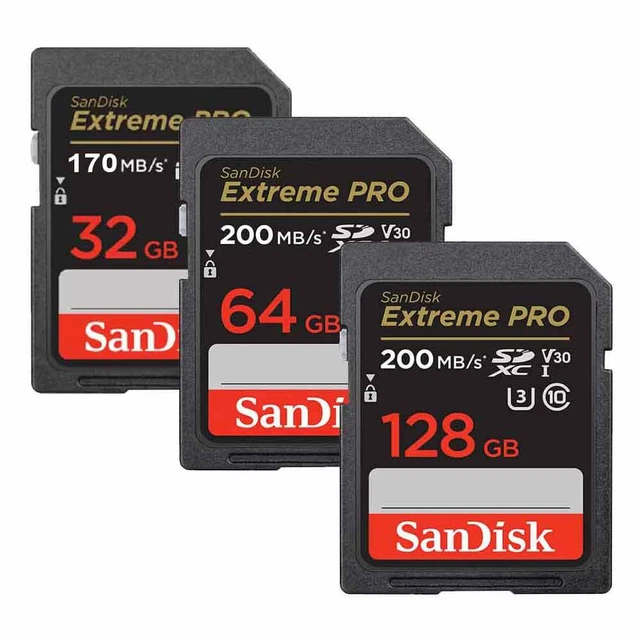 Sandisk SanDisk Extreme 32GB SDHC Card (5 Pack) Memory Cards Compatible Browning Trail Cameras (SDSDXVE-032G-GNCIN) Class 10 UHS-1 U3 4K Bundle With (1) Everything But Stromboli 3.0 Micro & SD Card Reader