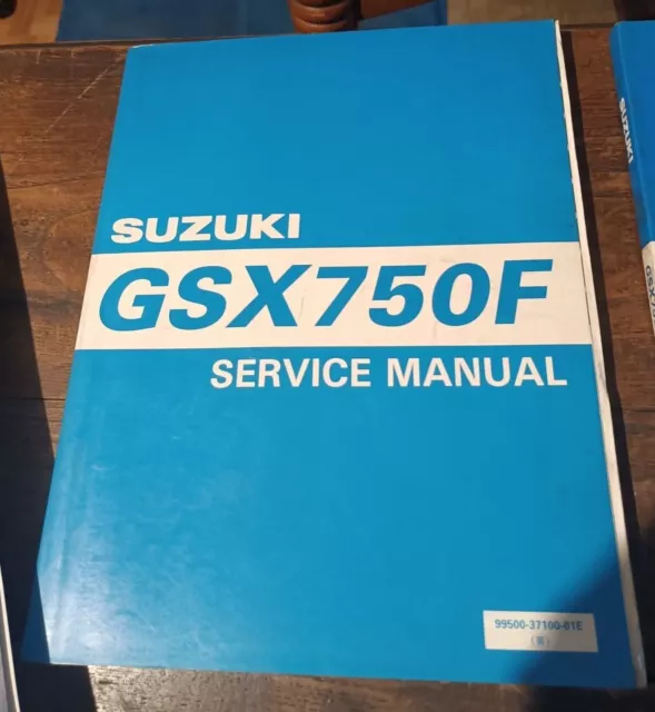 Suzuki GSX-750F manuale officina originale workshop manual service manual GSX