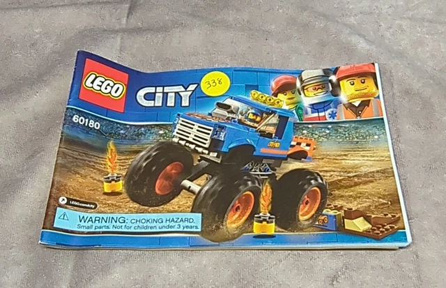 LEGO CITY MONSTER Truck Set (60180) Manual de instrucciones - Main Image