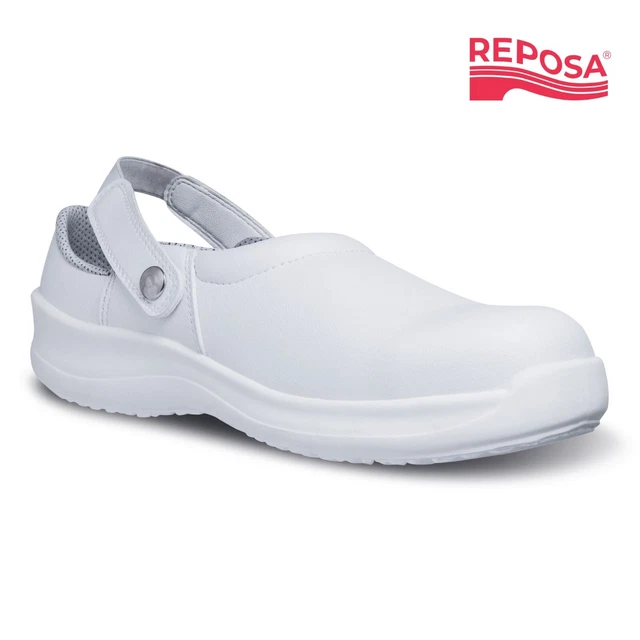 REPOSA Max Zoccoli Sanitari Leggeri Morbidi Viola (Taglia 45) – Comodità Per Il Tuo Lavoro In Piedi