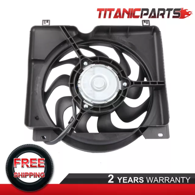 1PC 10 Blade Radiator Cooling Fan For 97-01 Cherokee 4.0L Left Hand Drive models