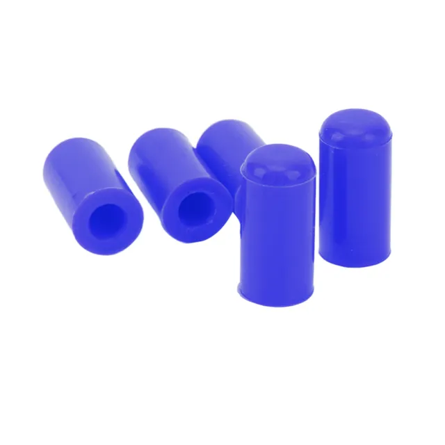 Blu 10 pz 6 mm copertura tubo aspirazione silicone resistenza all'usura flessibile