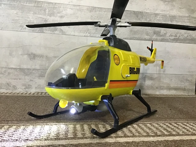 Mattel Helicopter Big Jim Mattel Boîte Vide Pas De