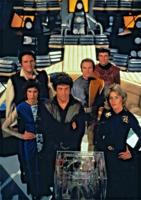 Blakes Seven 7 Cast Colour POSTER HI