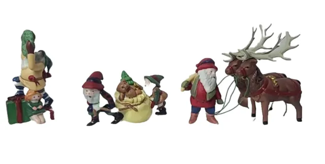 Dept 56 Santas Little Helpers 3 Figurines Heritage Village Christmas 5610-3