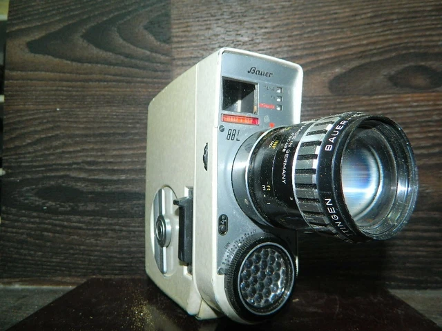 camara tomavistas a cuerda de 8 mm bauer 88l - todocoleccion