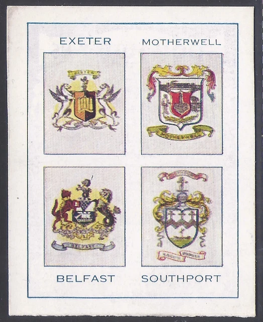 Thomson (Dc)-Football Towns 1931-#03- Exeter Motherwell Belfast Southport