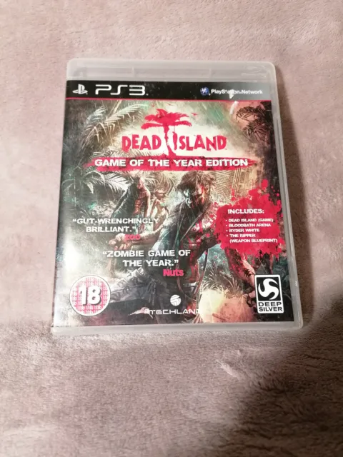 Dead Island: Game of the Year Edition GOTYE - PlayStation 3 PS3 (With Manual)