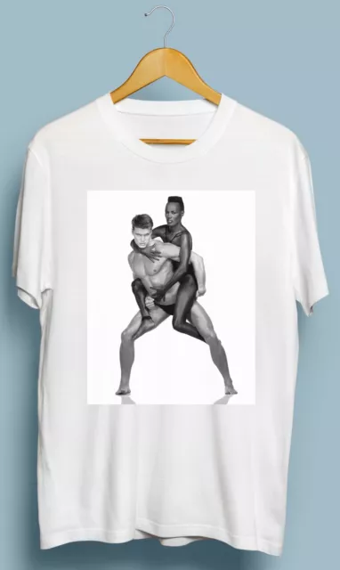 Vintage grace Jones Dolph lundgren T-Shirt Size S M L XL 2XL