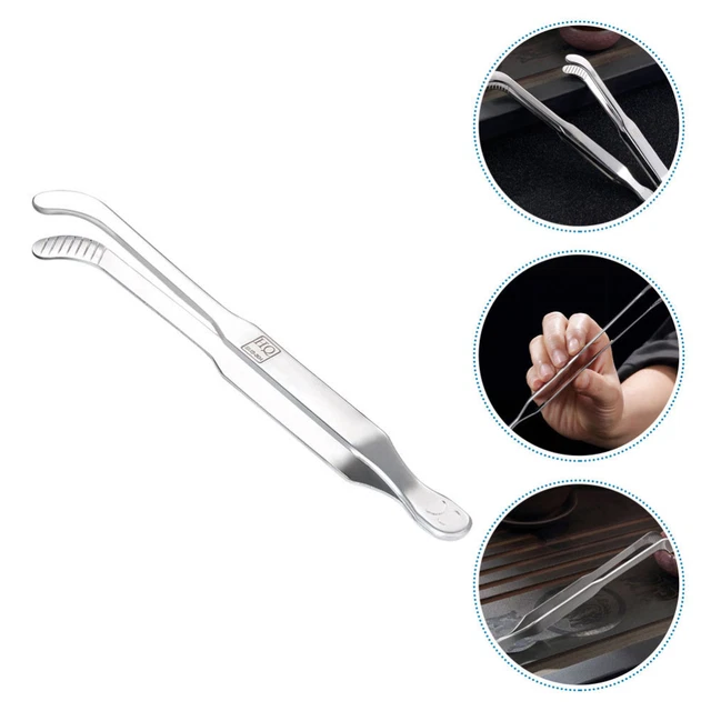 Decorative Bakery Clamp Stainless Steel Tea Holder Anti-scald