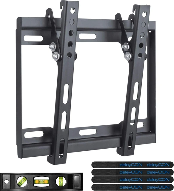 Support Mural TV Téléviseur télévision écran LCD smart Bande Câble fixation Tube
