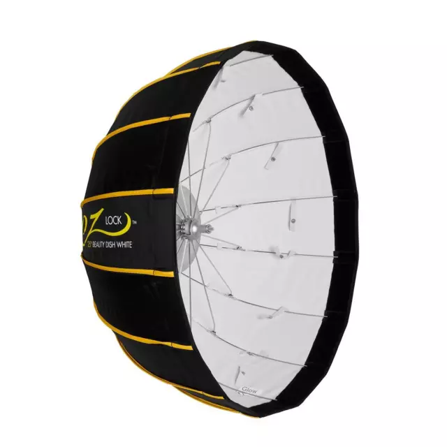 Glow EZ Lock Collapsible White Beauty Dish (25") #EZ-BD-25W