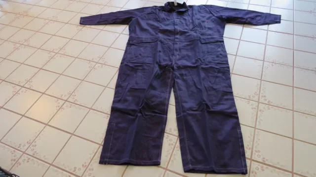 5Xl ( 64 Regular ) Quality Long Sleeve Mechanic Coveralls 100% Cotton 9 Oz.