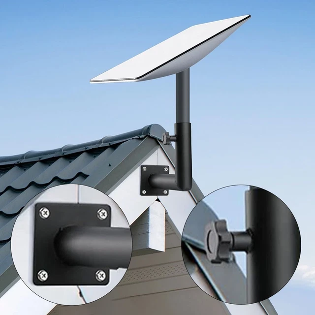 Support Mural Starlink Support Mural Extérieur Pour Antenne Support Mural Starlink Support Mural Extérieur Pour Antenne