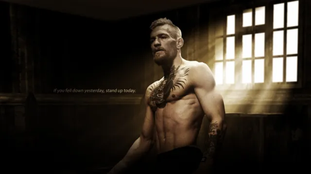 Poster motivazionale Conor Mcgregor | A4 A3 A3+ | Stampa HD | combattimento UFC MMA