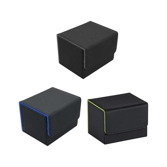 Étui De Rangement Pour 6 Anches De Basson - Boîte En Bois Avec Couvercle Cuir PU Noir - 12