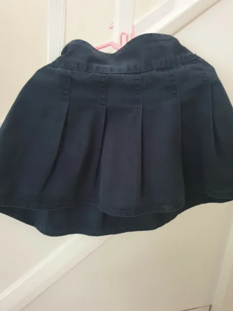 Jojo Maman Bebe Girl Navy Skirt GuC
