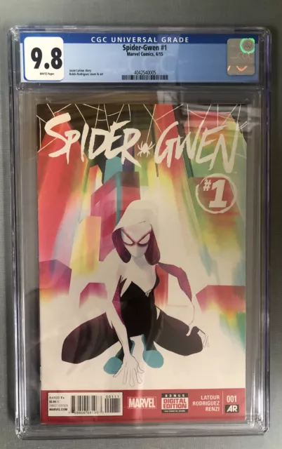 Spider-Gwen #1 CGC 9.8 Marvel 4/15 1st Print 1st Solo Series 41102420005