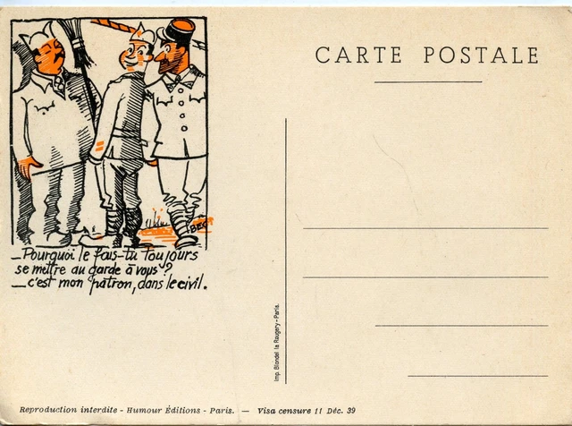 CARTE POSTALE ILLUSTRATEUR VASQUEZ DE SOLA / DESSSINS D'HUMOUR 75