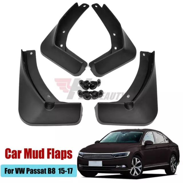 Kit 4 Paraspruzzi Paraschizzi Parafango Per VW Passat B8 2015-2019