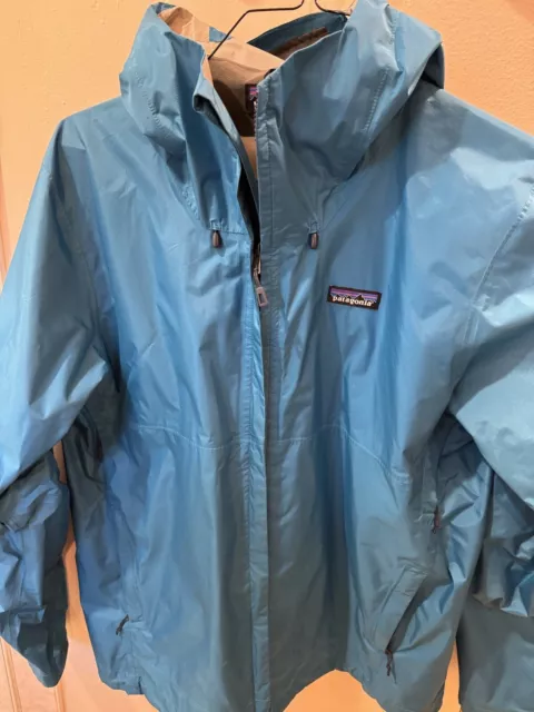 Patagonia Torrentshell Waterproof Rain Shell Jacket Coat Blue Men’s Large L