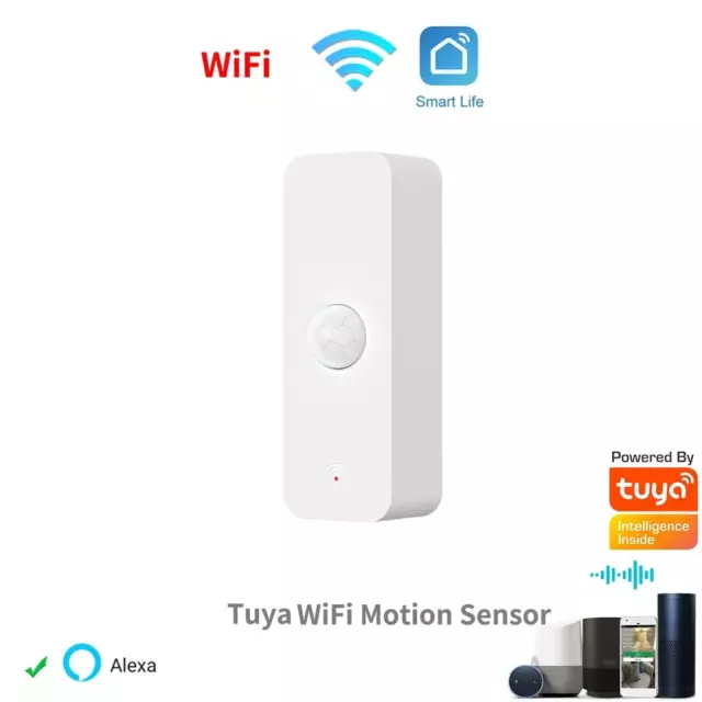 Tuya WiFi PIR Bewegungssensor Bewegungsmelder Wlan Smart Life IoBroker Alexa