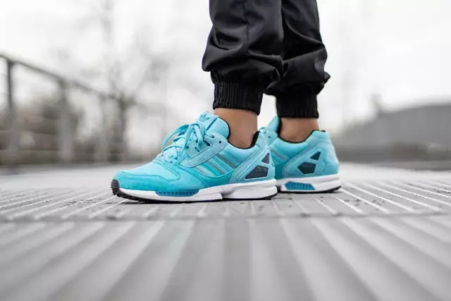 adidas ZX 8000 W Torsion, Blue Glow, Gr. 42, EF4390