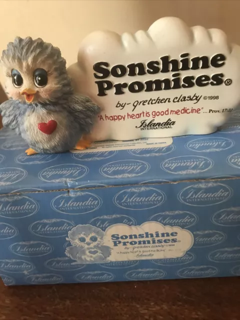 Sonshine Promises Plaque A Happy Heart is Good Medicine Prov. 17:22