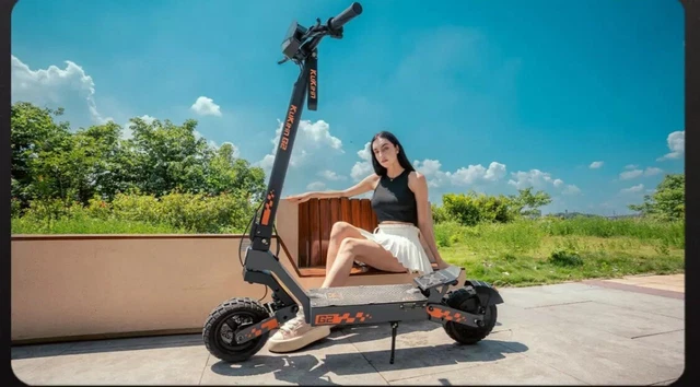 E Scooter 2000 Watt Mit Straßenzulassung E-SCOOTER MIT STRASSENZULASSUNG Kukirin G2pro Master 2000W