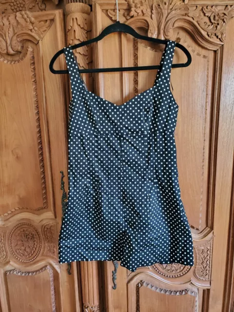 Zara short polka dot sales jumpsuit