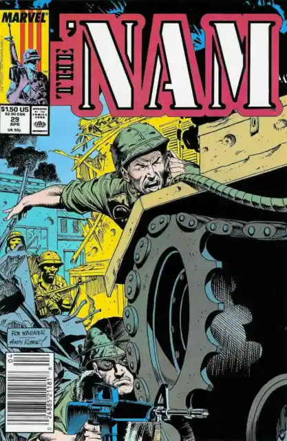 Nam, The #29 (Newsstand) VF/NM; Marvel | Vietnam War comic - we combine shipping
