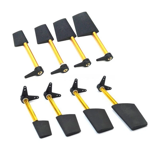Pièces de bateau RC 95 mm Gouvernail 70 mm Queue de rat 4 mm Arbre flexible 36 mm Hélice Télécommande Bateau Transmission Set