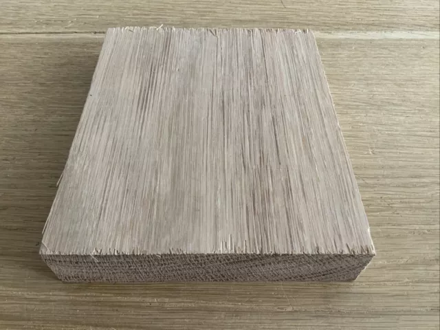 Madera maciza de roble corte de madera dura 17 x 14,5 x 3,2 cm - madera hágalo usted mismo artesanía 683